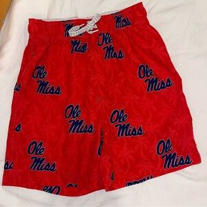 Ole Miss hybrid shorts or swim trunks by Wes & Willy